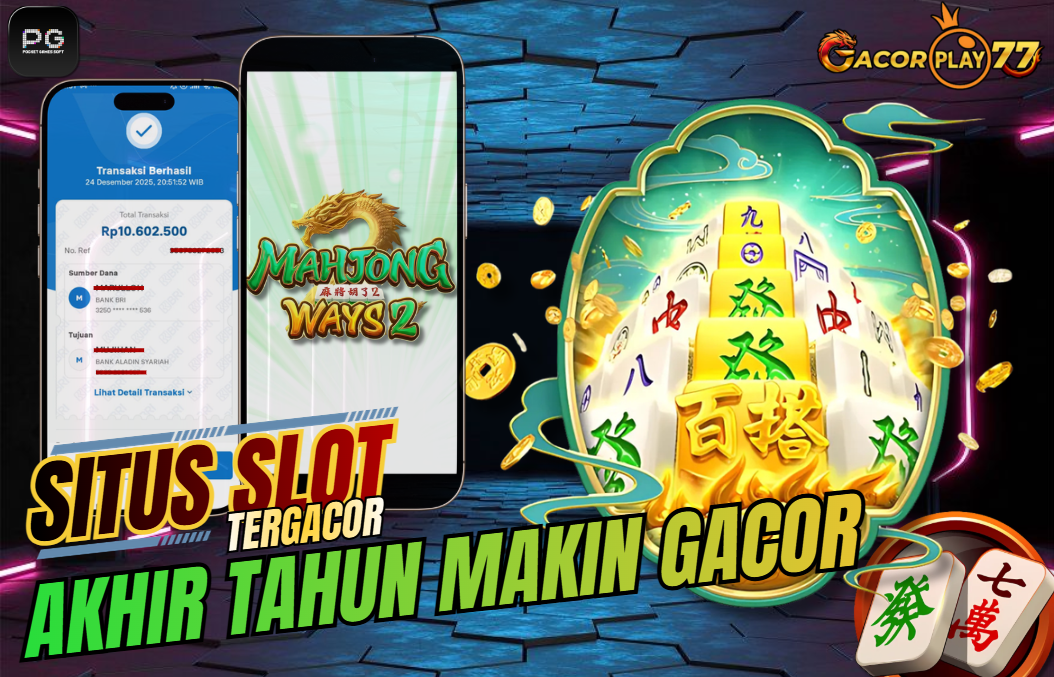 Selamat kepada user id : ja**i Wede Rp 10.602.500 di Game MAHJONG WAYS 2 PG SOFT Cair Gk Sampe 1 Menit! Menang Mudah di Gacorplay77